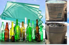 Покупка стеклобоя на складе (оконный, тарный)
